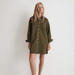 *New Madewell Mini Shirtdress